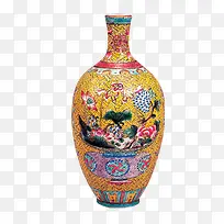 古董民族花纹花瓶