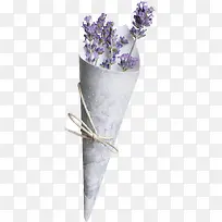 创意紫色花朵花瓶