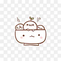 饭团贴纸