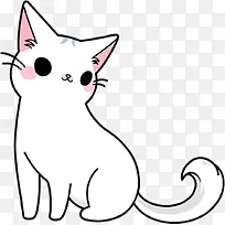 卡通手绘猫咪