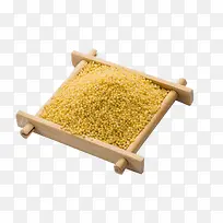 竹框黄小米