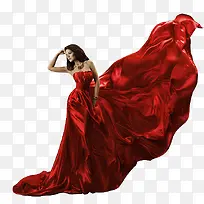 红裙