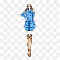 手绘服装设计