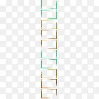 蓝色简约框架边框纹理