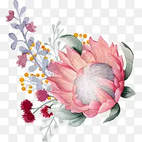 文艺清新花草海报设计装饰