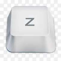 z白色键盘按键