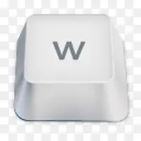 w白色键盘按键