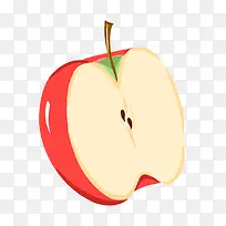 处暑水果苹果设计