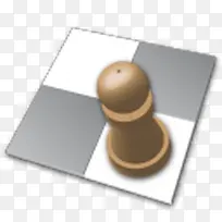 国际象棋苹果三维