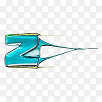 创意糖果字母Z