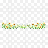 春天清新花卉花丛
