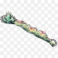 创意效果合成花丛素材