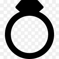 结婚戒指图标