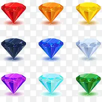 彩色钻石宝石合集