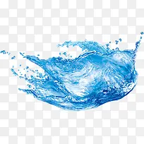 蓝色海洋水流液体
