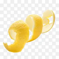黄色柠檬皮