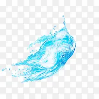 水 水花 蓝色 水滴