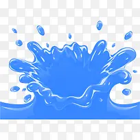 水花四溅
