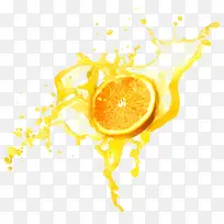 飞舞橙汁图片