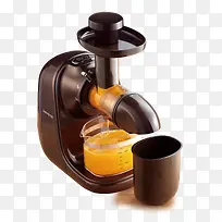 咖啡色榨汁机