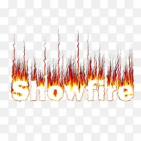 Show fire