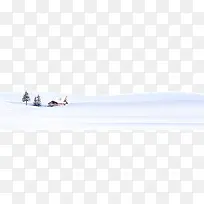 冬天雪地