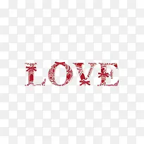 love艺术字