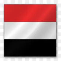 也门亚洲旗帜