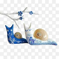 陶瓷小蜗牛