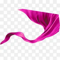 紫色漂浮丝带装饰活动