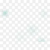 蓝色圆点漂浮