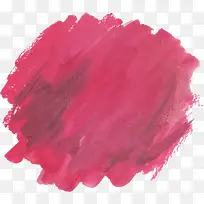 水彩红色涂鸦笔刷