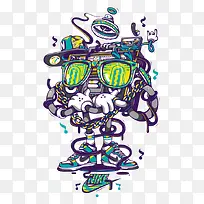 涂鸦卡通