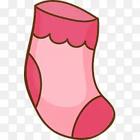 粉色美丽袜子