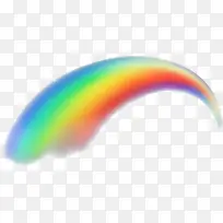 彩虹矢量素材卡通
