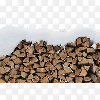 木头柴火堆