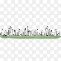 手绘建筑