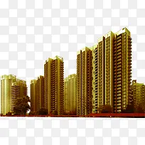 创意环境渲染效果高楼大厦城市建筑