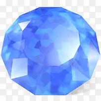 蓝宝石蓝色宝石