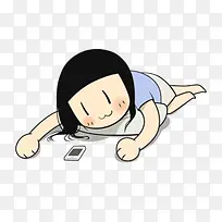卡通女孩