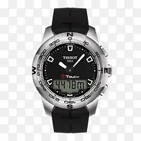 黑色天梭腕表手表男表机械表