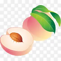 熟透的蜜桃