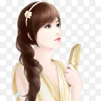 现代美女