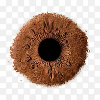 圆形咖啡粉