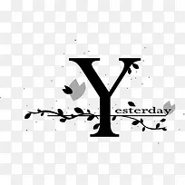英文字母Y