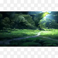 绿色植物草地高清