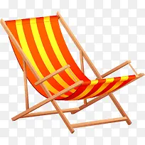 夏日沙滩椅