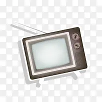老式电视机素材