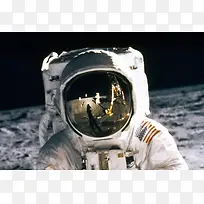 太空里的机器人海报背景