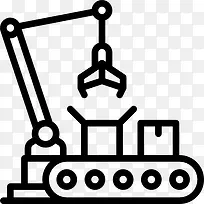 工业机器人图标